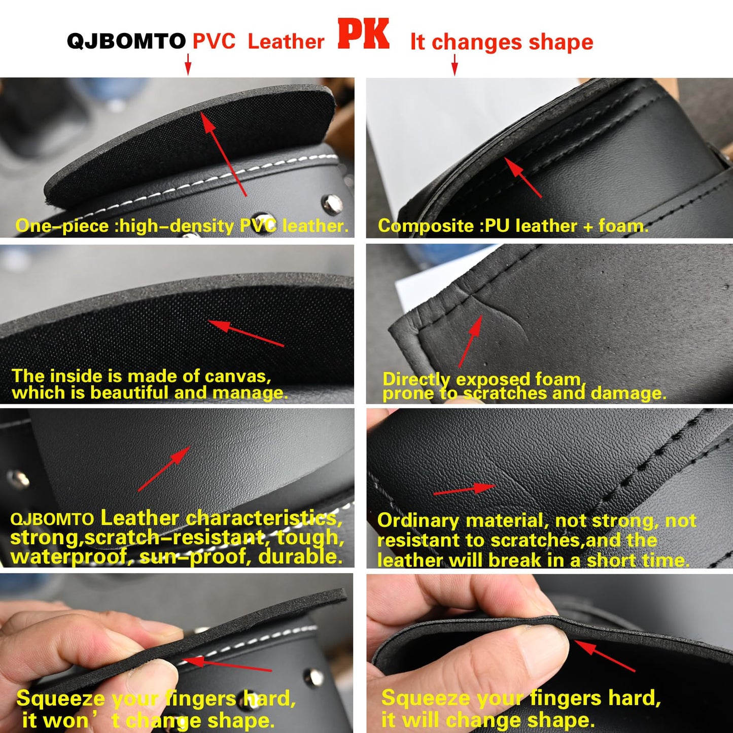 High-density leather motorcycle saddlebags, throw-over bags, luggage racks, side bags with drink holder, waterproof, side tool pouch, storage bag for motorcycle, universal, 1 pair, L, black.