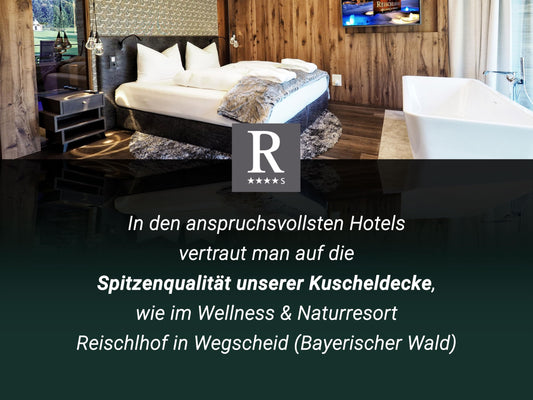 ZOLLNER cuddly blanket in 150x200 cm - 100% cotton - timeless waffle pattern - wrinkle-resistant and breathable couch blanket in white - washable up to 60°C - hotel linen quality - Oeko Tex® certified