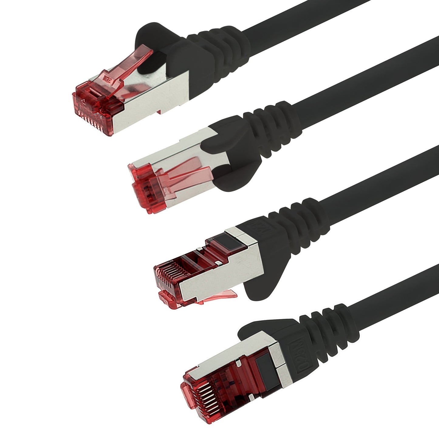 1aTTack.com 5x 5m - Cat 6 Network Cable Patch Cable Cat6 RJ45 SFTP - Black