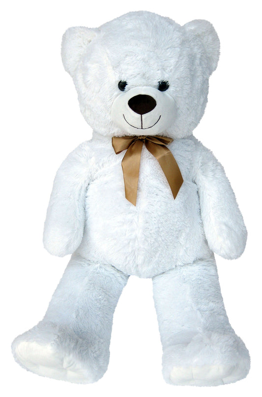 Wagner 9049 - Giant XXL Teddy Bear 100 cm in White - Plush Bear Cuddly Toy Teddy White Bear