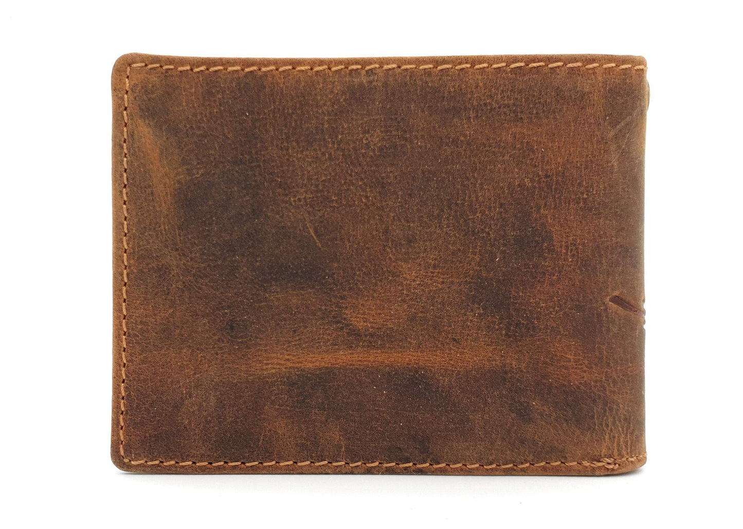 Jockey Club genuine leather biker wallet in genuine leather wallet with 50cm chain & RFID protection.