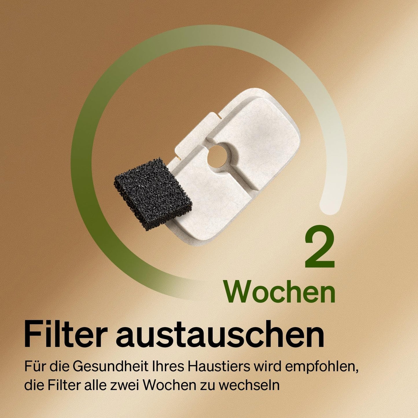 PETLIBRO Cat Fountain Filter 4-Pack for Dockstream Cat Drinking Fountain PLWF005, PLWF115, PLWF105, 2-Month Replacement Filter Set for Cat Drinking Fountain.