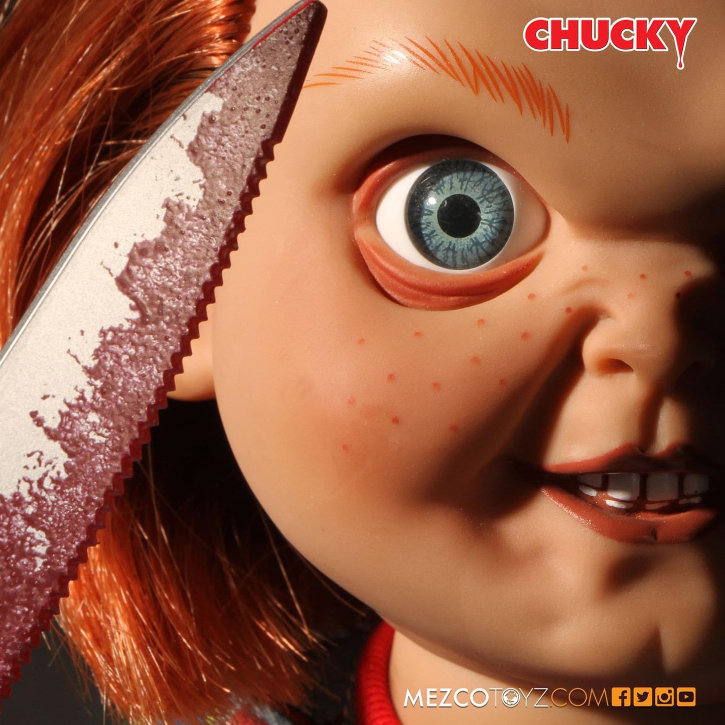 Child's Play MZ78002 Kids Game 37 cm Good Guy Chucky Doll with Sound