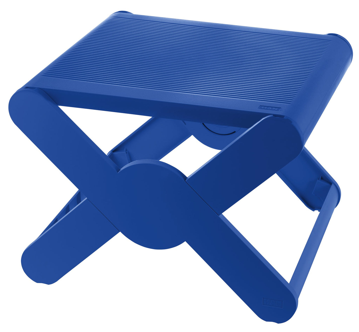HAN Hanging File Basket X-CROSS TOP With Cover For 35 Hanging Folders, Portable With Handle, For Drawers In Desk/Cabinet, Modern Design, Sturdy And Stackable, 19072-14, Blue.