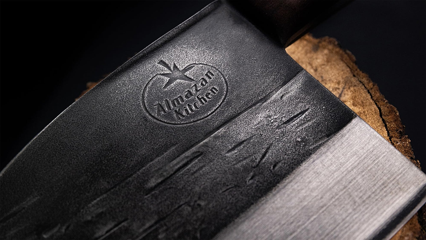 Almazan Kitchen® Original Serbian Chef Knife, Metal