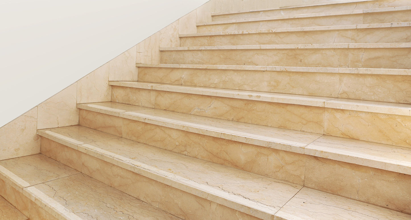 Kara Grip Pro HD Anti Slip Strips for Indoor Stairs 15m roll 5cm clear, also for pets and children. Instead of stair carpets or mats, this barely visible self-adhesive solution works on wood, tiles, granite, and marble.