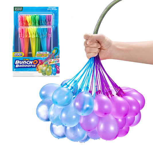 Bunch O Balloons Tropical Party 200+ quick-fill, self-sealing water balloons (6-pack)