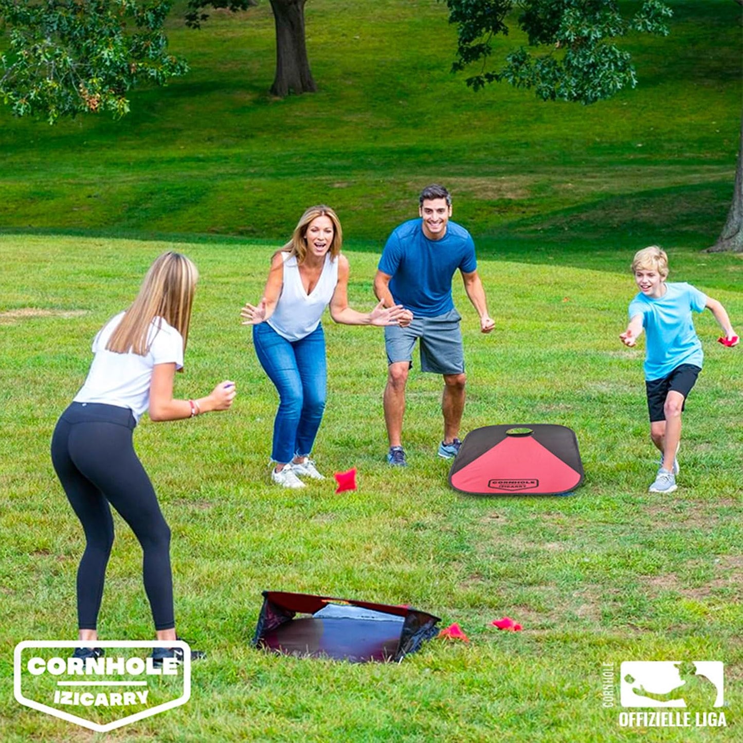 Official Cornhole® | American Cornhole | Easy to transport | Official dimensions | Premium quality | Outdoor and beach game | OriginalCup®