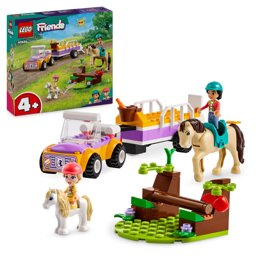 LEGO Friends Horse and Pony Trailer, Horse Toy & Friends Autumn's Calf Barn, Farm Toy