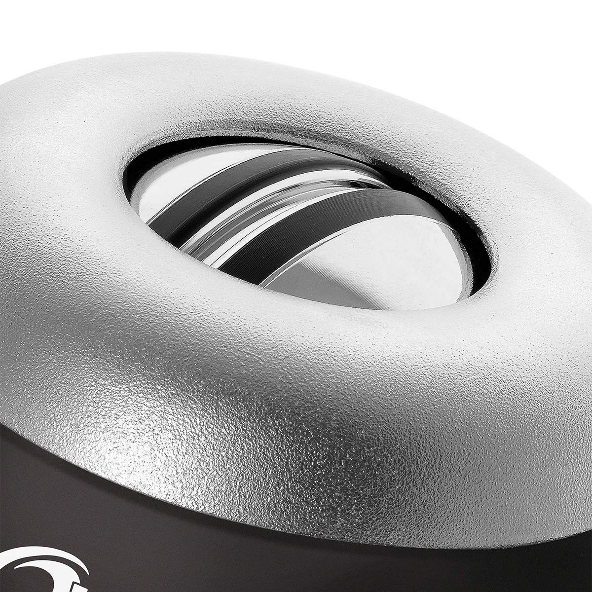 Powerball The Big Titan Autostart, gyroscope hand trainer for big hands including winding mechanism and tachometer, aluminum-silver, the original from Kernpower.
