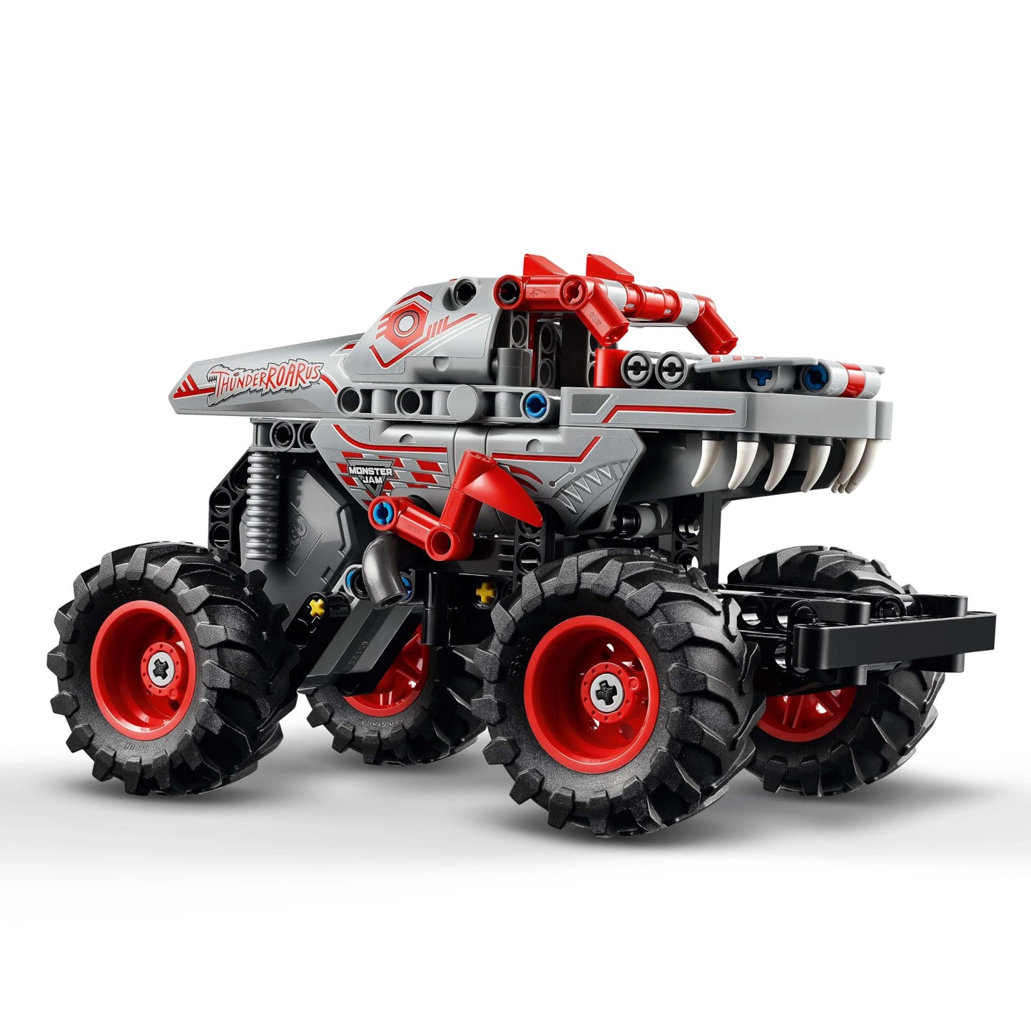 LEGO Technic Monster Jam ThunderROARus, toy monster truck with pull-back function, building toy for kids, gift for boys and girls ages 7 and up 42200