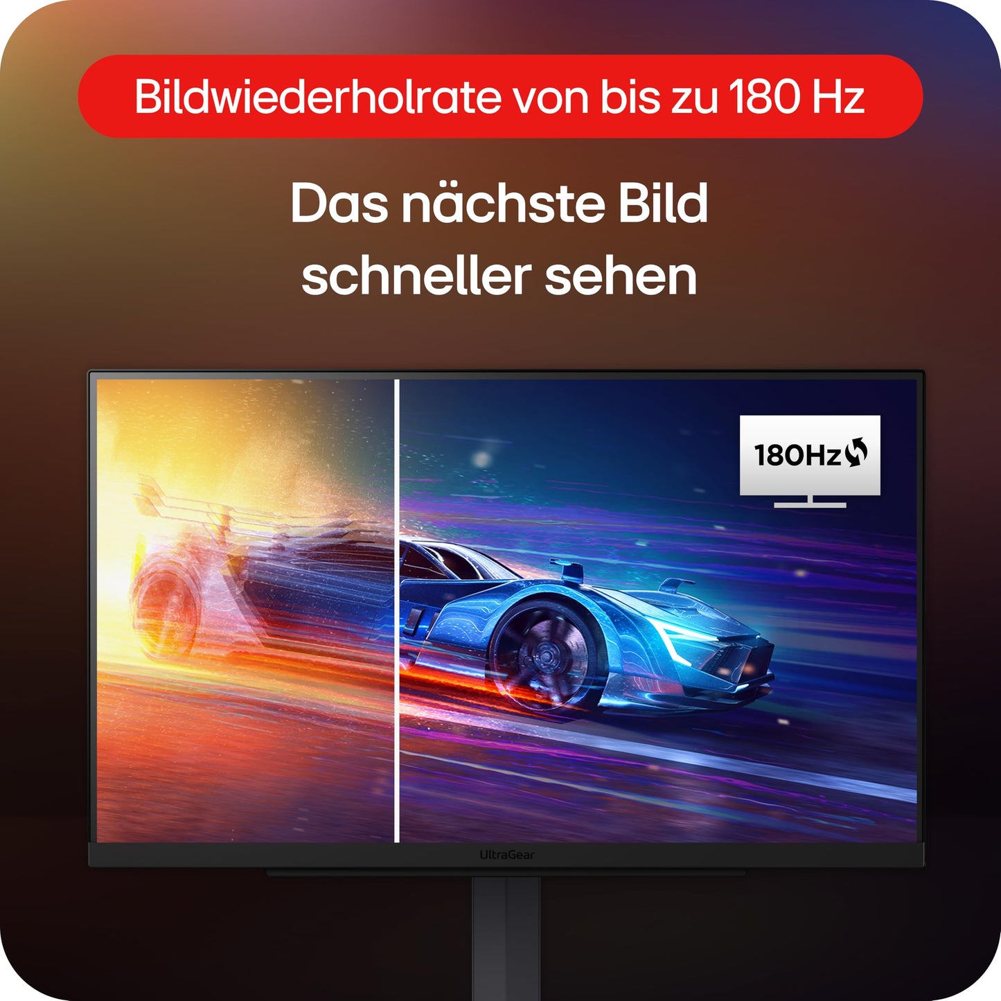 LG Electronics 32GS75QX-B.AEU UltraGear™ QHD Gaming IPS Monitor 32" (80 cm), 2560 x 1440, 16:9, 1ms GtG, 180 Hz, HDR10, 400 cd/m² brightness (typ.), NVIDIA G-Sync™ Compatible, AMD FreeSync™ - Grey