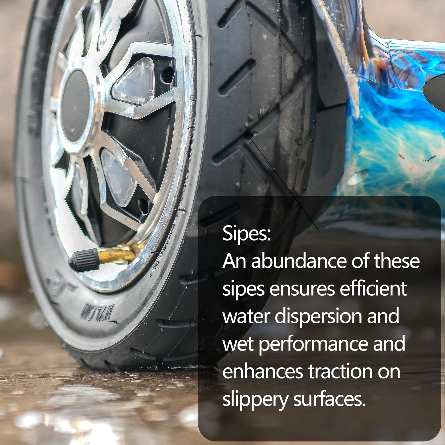 10 x 2.125 10" tire Smart 2-wheel scooter 10-inch unicycle
