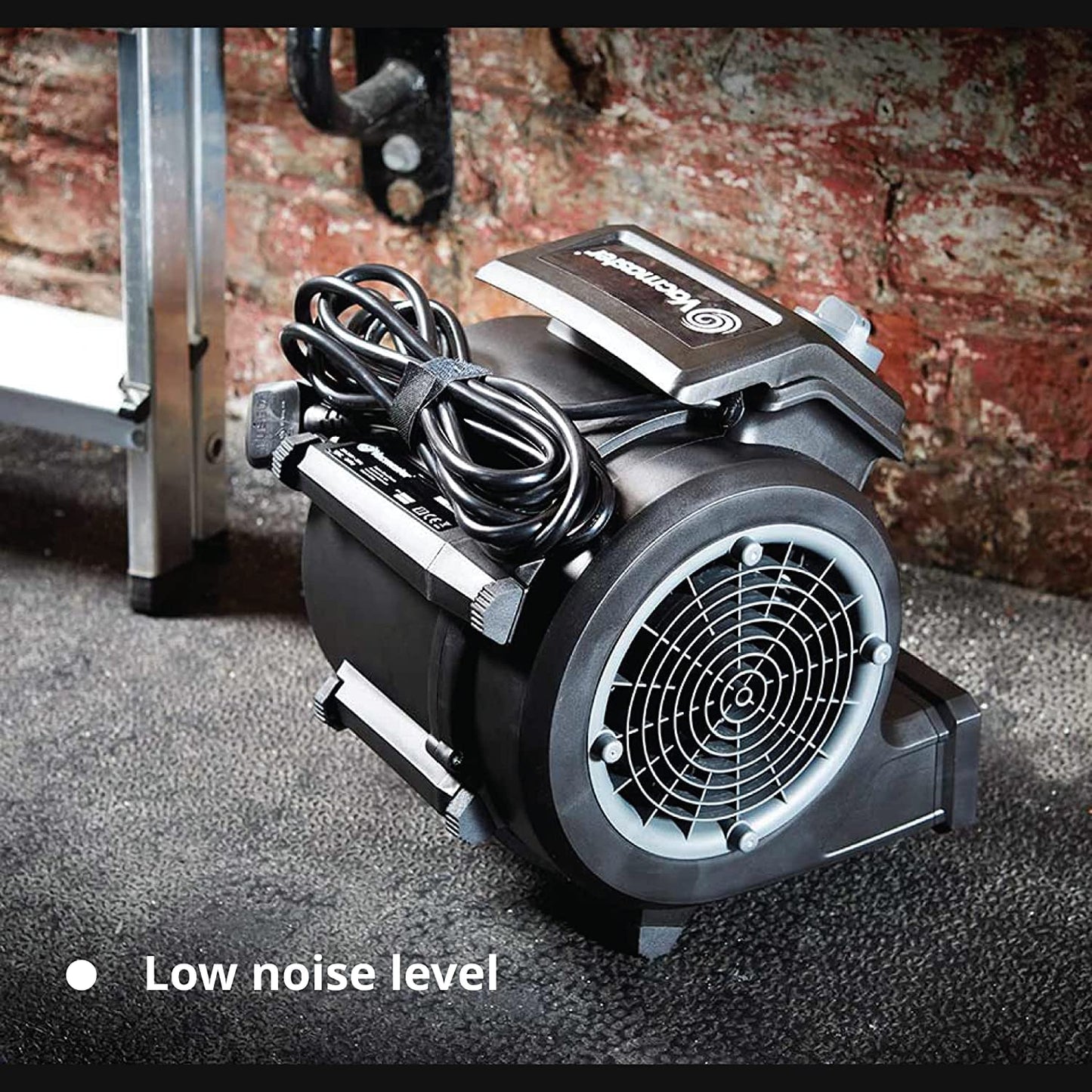 Vacmaster AM1202R Cardio54 gym floor fan with remote control. Bike fan. Quiet fan.