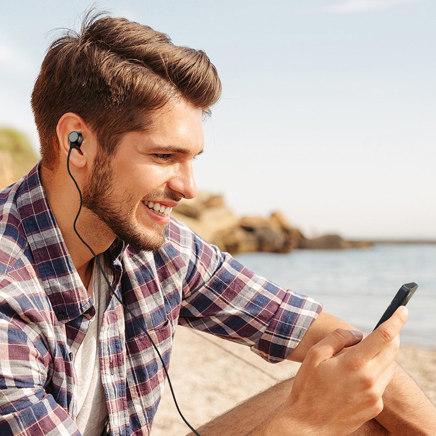 HIFI WALKER G7 MP3 Player with Bluetooth and WiFi- MP3 Player with Spotify and Camera, Android MP3 Player, Touchscreen 16GB MP4 Music Player with Speaker, Spotify, YouTube