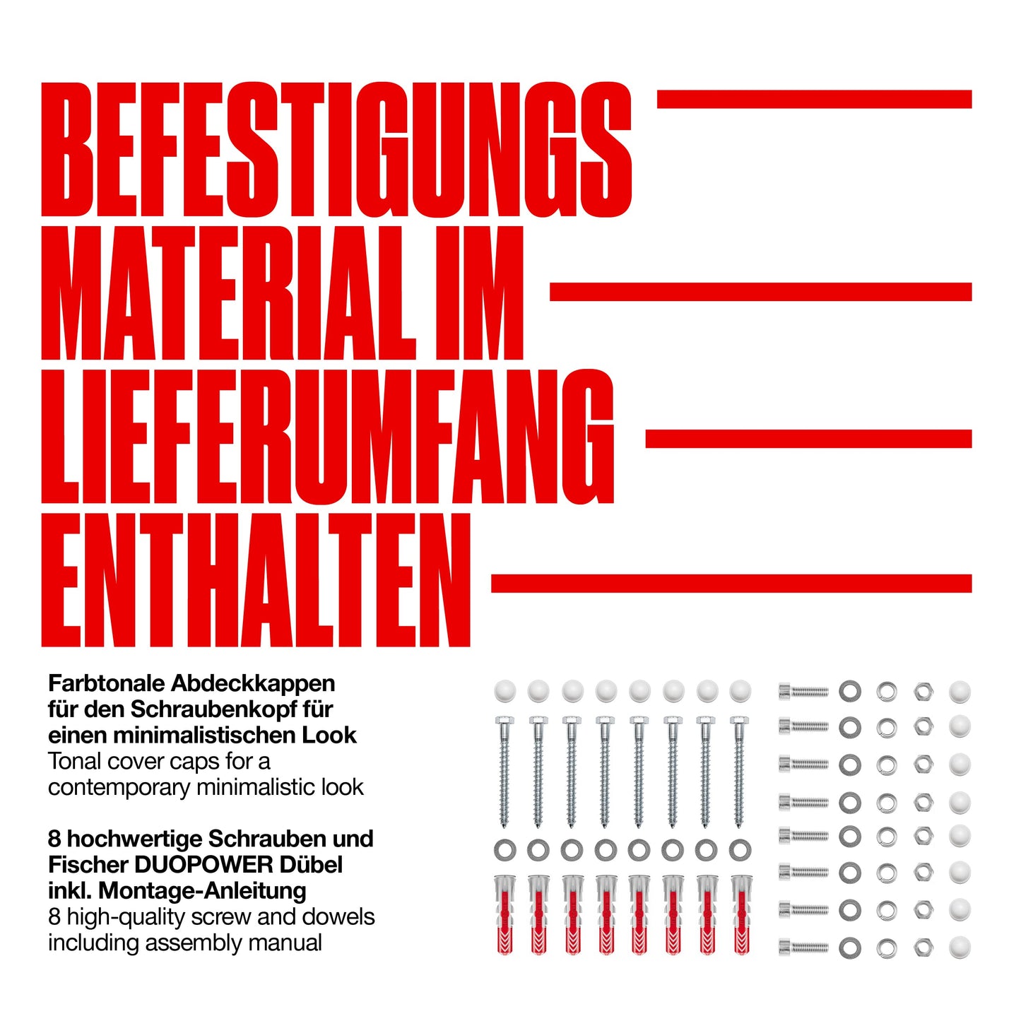 HOLD STRONG Fitness Pull-Up Bar for Ceiling Mount, HS-K-D6W, White, Studio Approved, 6 Non-slip Handles, Pull Up Exercises & more, incl. E-Book & Mounting Material, extremely sturdy