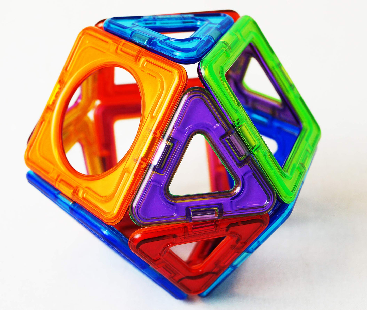 Magformers Basic Plus magnetic building vehicle, 14 circles, multicolor