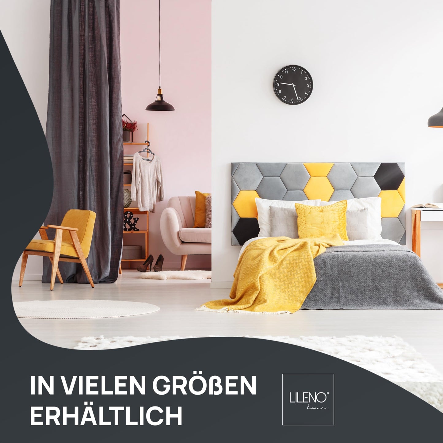 LILENO HOME 4 pack pillow filling 70x90 cm - 40°C washable inner cushion suitable for allergy sufferers - Polyester pillow insert for couch pillows, sofa pillows, throw pillows, and bed pillows.