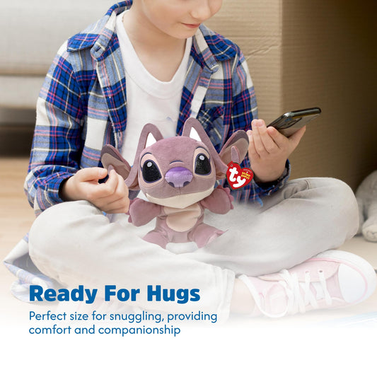 TY Angel Beanie Babies 15CM - Known from the movie, Soft plush toy, Collector's item, and cuddly toy for children.