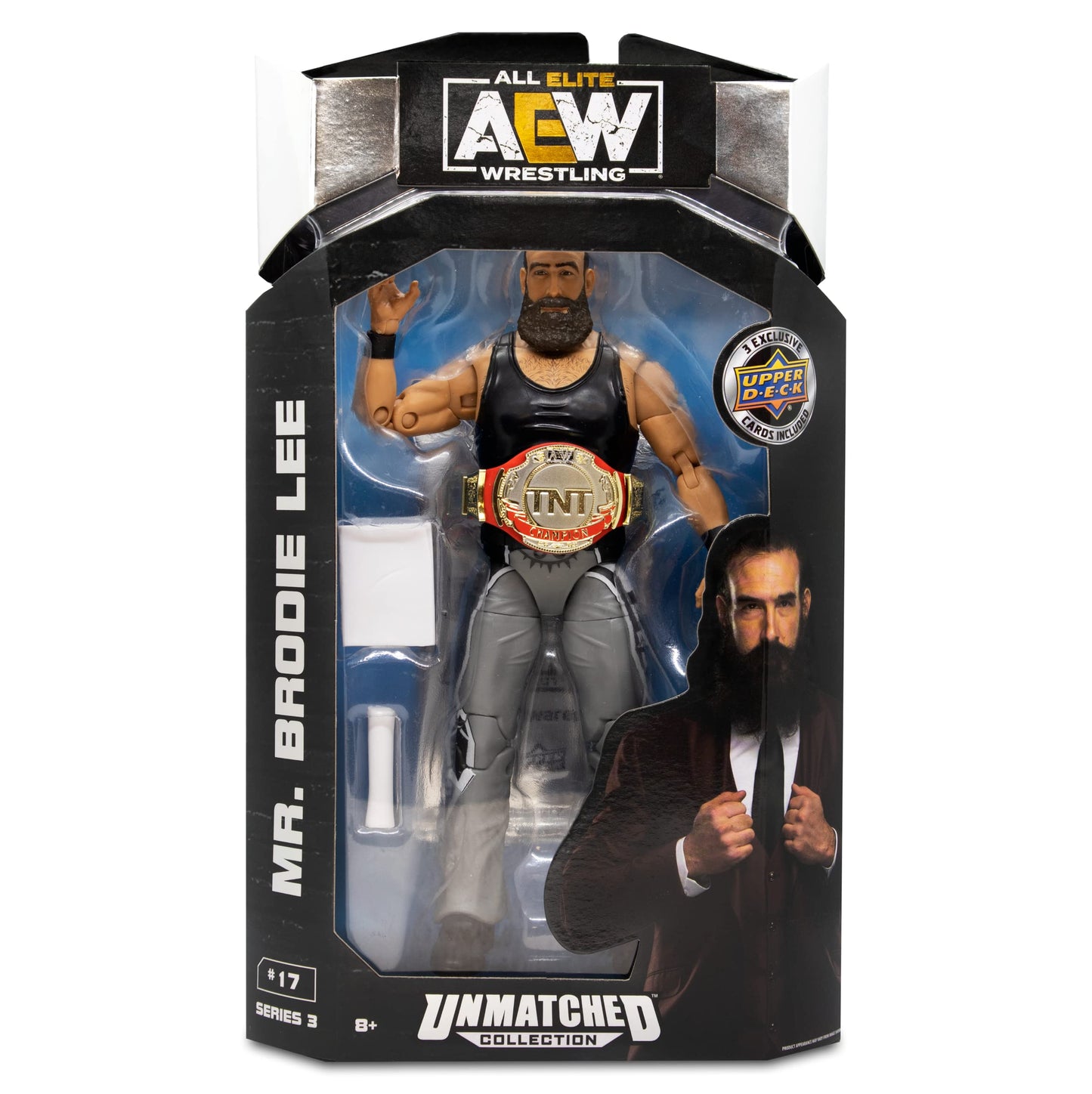 AEW 6-inch Unmatched Collection - Mr. Brodie Lee Wrestling Action Figure