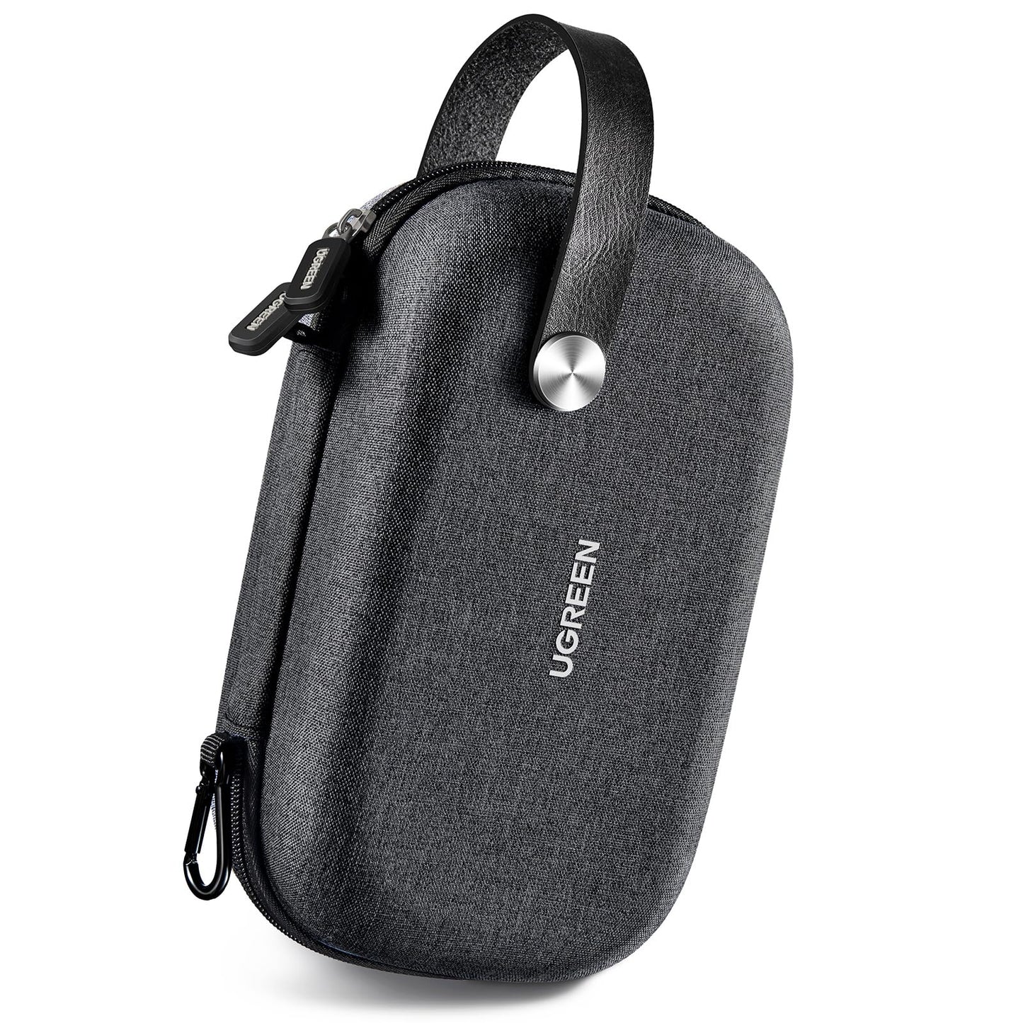 UGREEN Case Electronic Cable Bag Electronics Organizer Travel Case Pouch for chargers, hard drives, accessories, cables, USB drives, SD cards, USB hubs, camera equipment (Black)