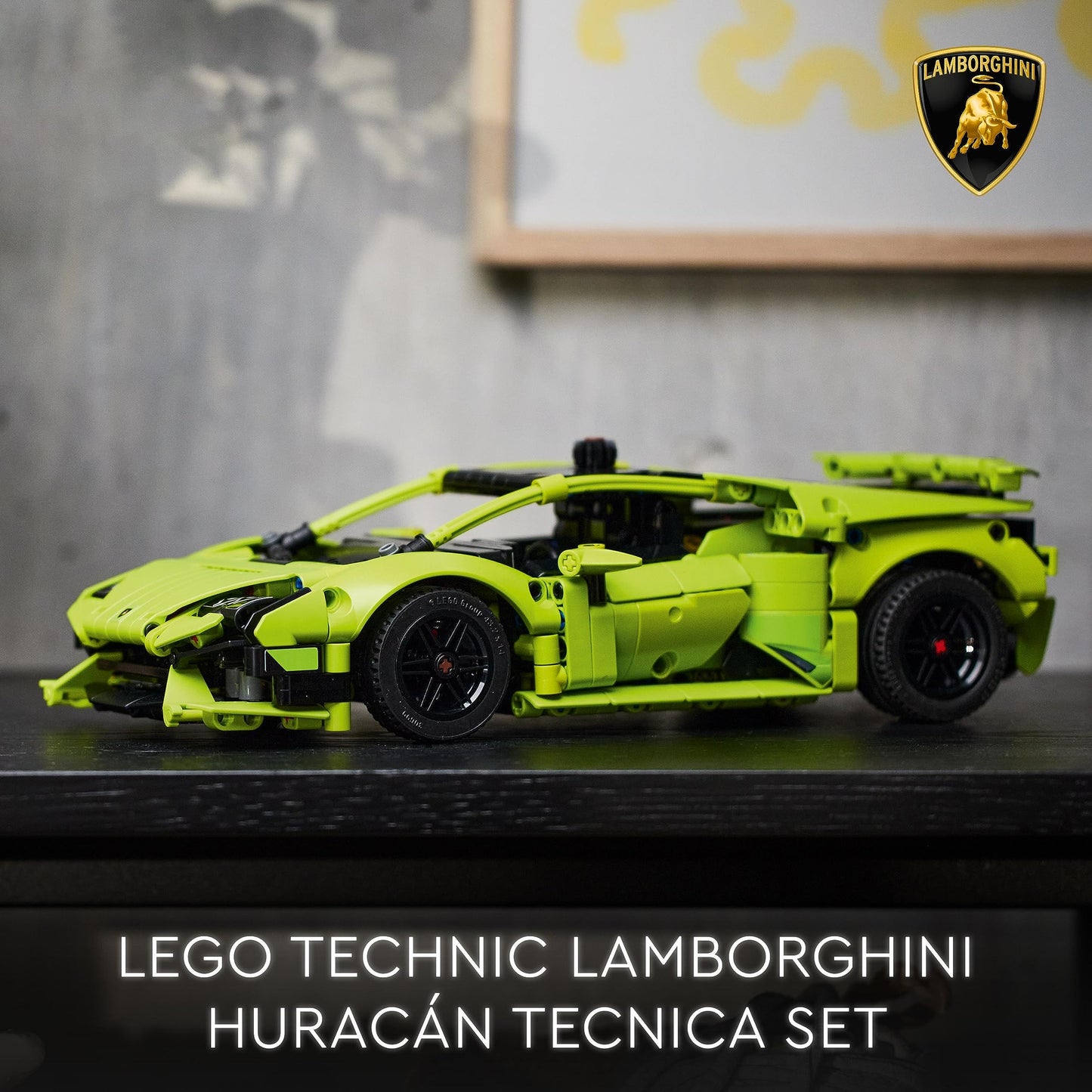 LEGO 42161 Technic Lamborghini Huracán. Toy car model building kit for kids, boys, girls, and motorsport fans. Great car gift for collecting.