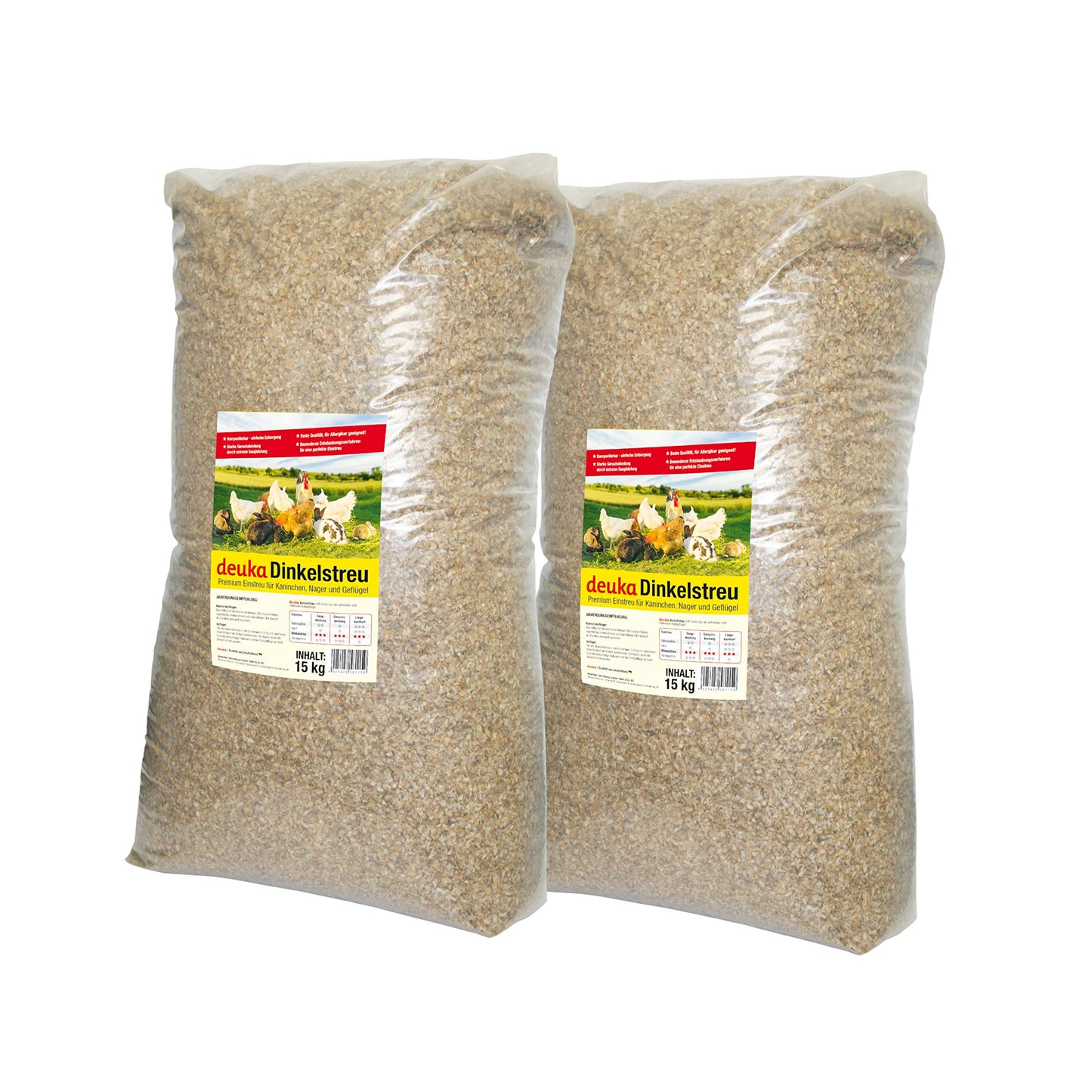 30kg Deuka spelt litter