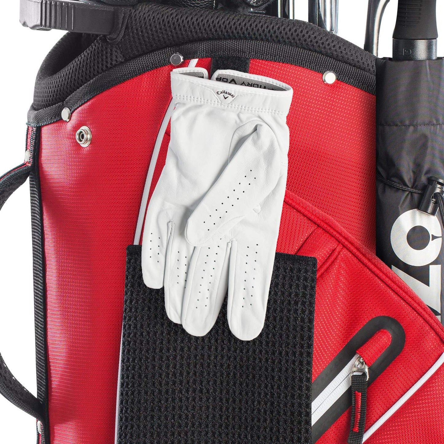 Izzo Ultra Lite Cartbag, Adult Unisex, Ultra Lite Cart Bag - Red, red, 10.5"