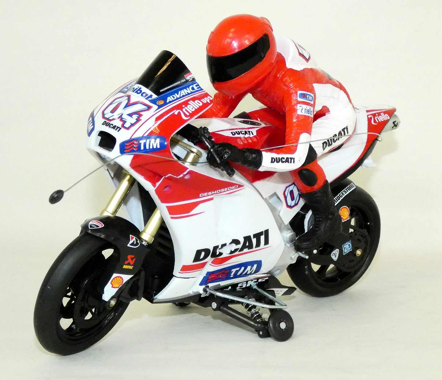NewRay 88815 - Remote controlled model motorcycle "Ducati Desmosedici - C.Stoner No.4" 1:9