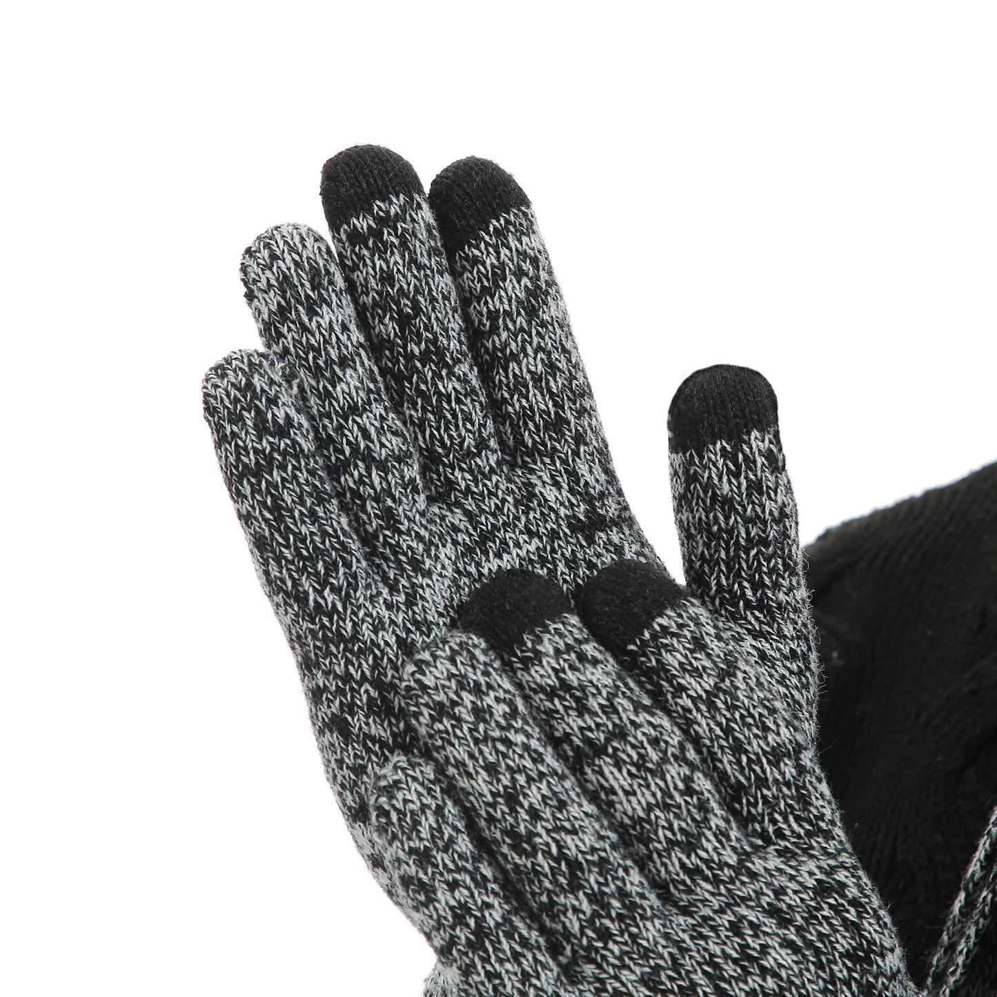 Kuukaa's hat, scarf & glove sets for men and women. Winter hat with lining for men and women. Touchscreen gloves for men and women. Winter warm set.