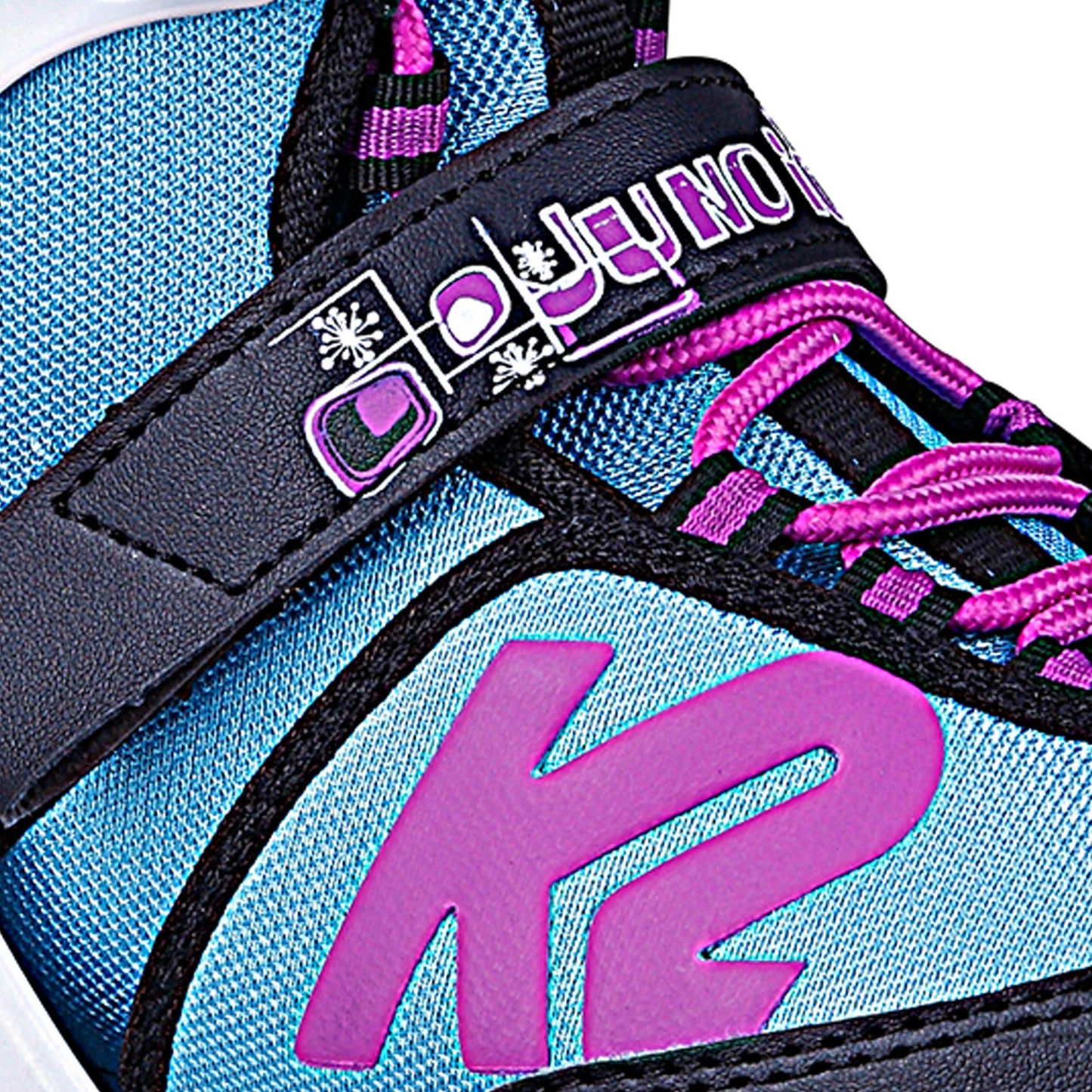 K2 Skates Girls Ice Skates Juno Ice, white - light blue, 25D0304.1, 35-40 EU.