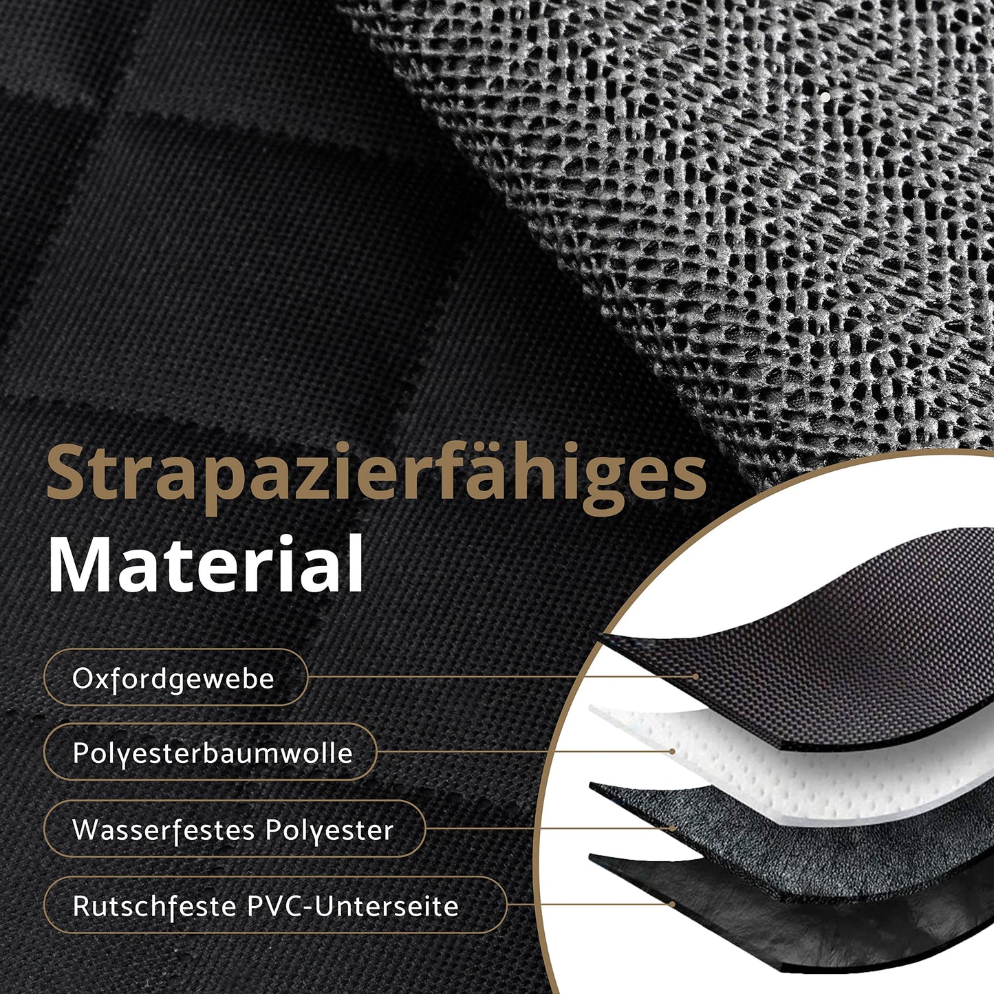 AMZPET Dog Car Seat Cover (Compact: 122 cm) - Waterproof - Non-Slip & Scratch-Resistant - Durable - 56 x 45 x 122 cm