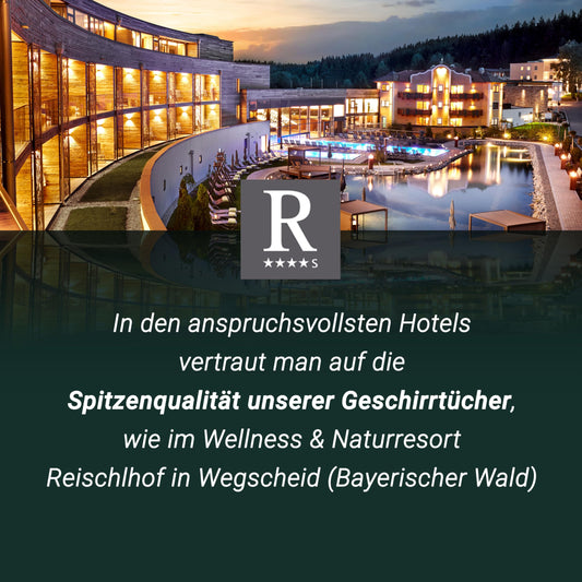 ZOLLNER 5-pack of cotton dish towels, 50x70 cm - absorbent and durable kitchen towels - machine washable up to 60°C - striped in light green - commercial quality - Oeko Tex® certified