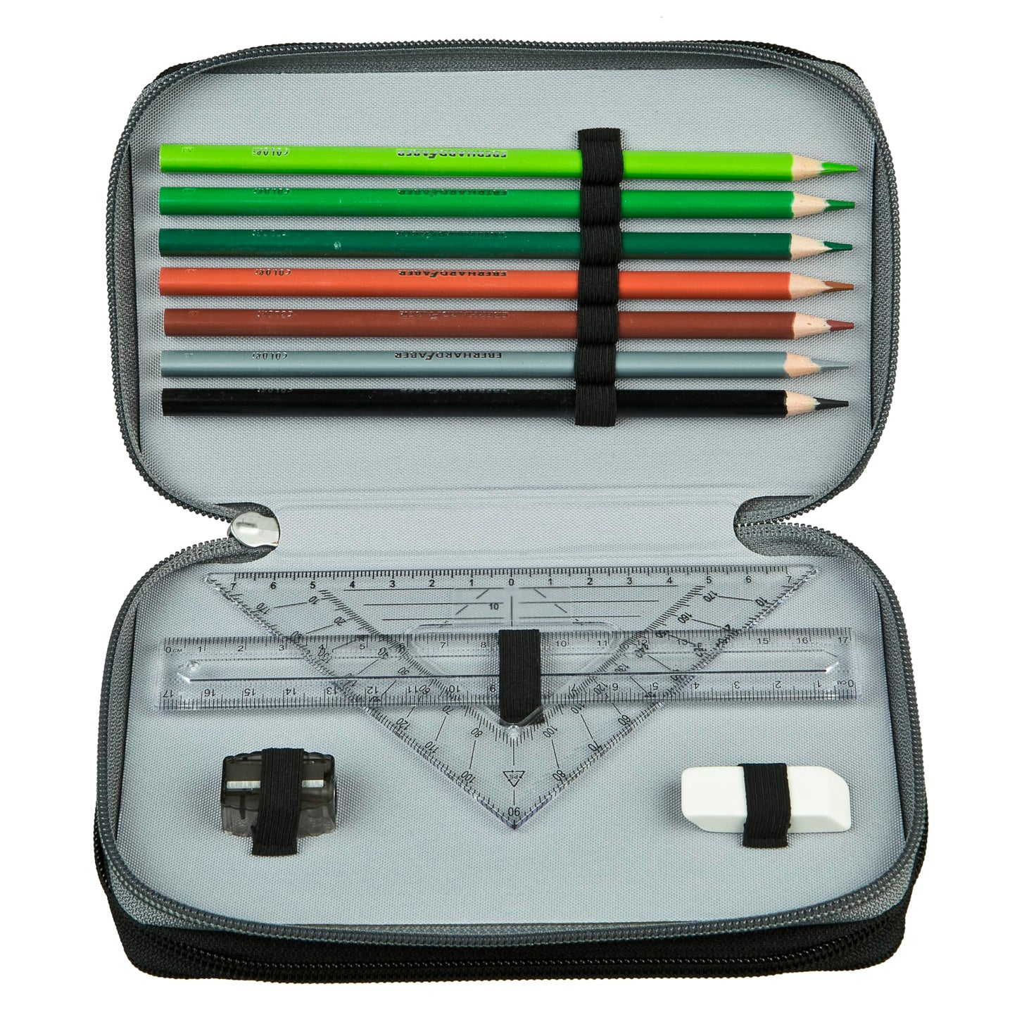 Scooli - Tripledecker Star Wars - Filled student case with high-quality pens & accessories - Ideal for school, leisure, and on the go - from 6 years