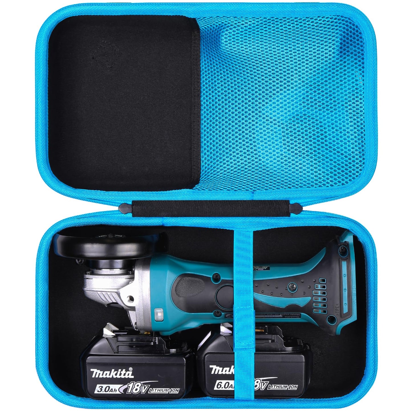 Khanka Hard Tool Case as a replacement for Makita DGA504Z 18V Li-Ion LXT Brushless Angle Grinder, Storage Cover for Makita Cordless Grinder (case only)