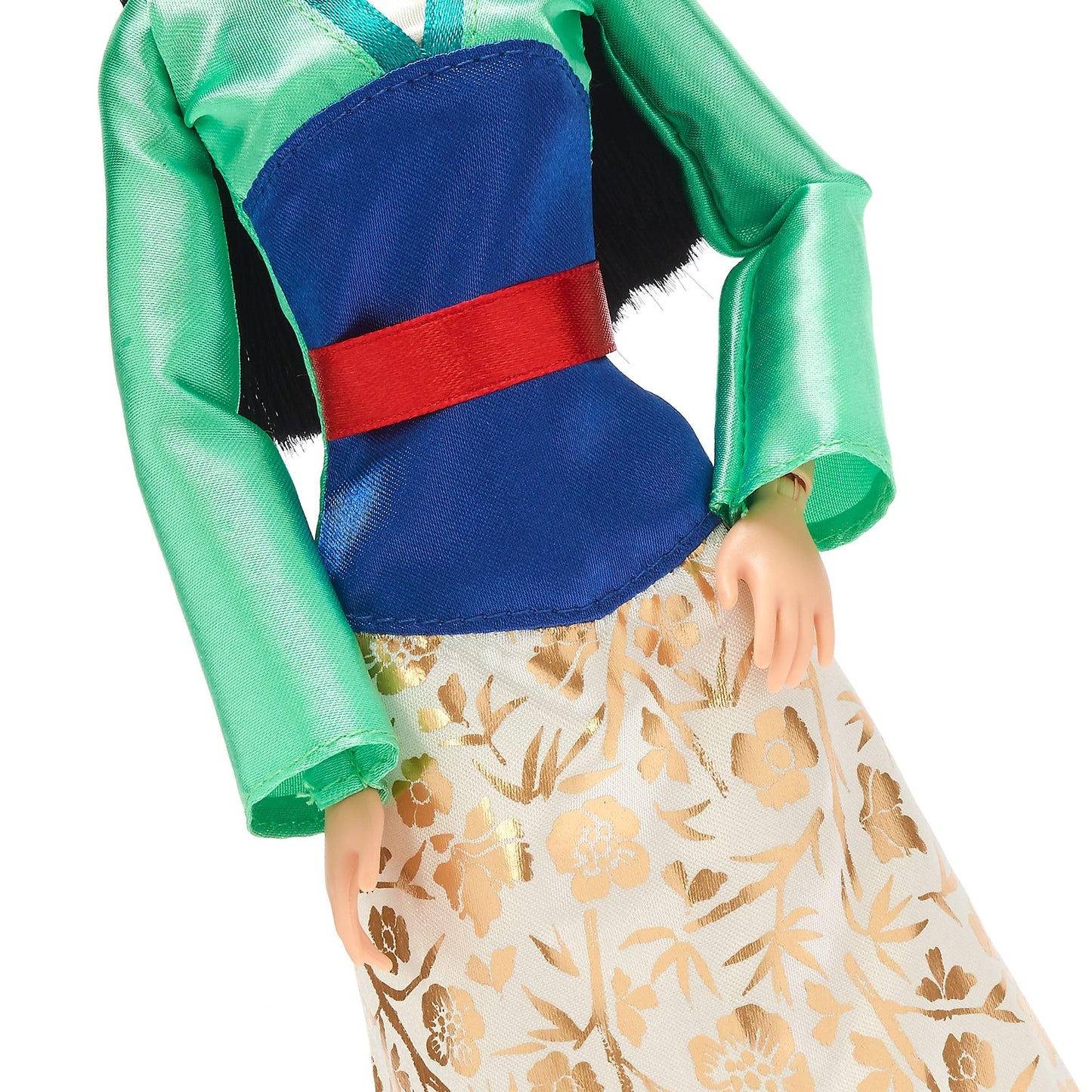 Disney Store Official - Mulan - Classic Doll - 29 cm/11" - Fully posable Disney doll in elegant outfit - Includes toy hairbrush - Suitable for ages 3+