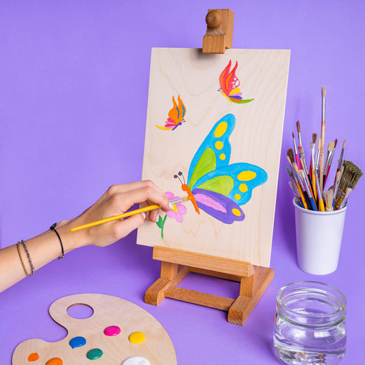 Creative Deco 50 x A4 Plywood Sheet 3mm | 300 x 210 (+/- 2) mm | Birch Plywood Thin Wood Cutouts | Perfect sheet for scroll saw, pyrography, laser cutting, CNC router, piercing.