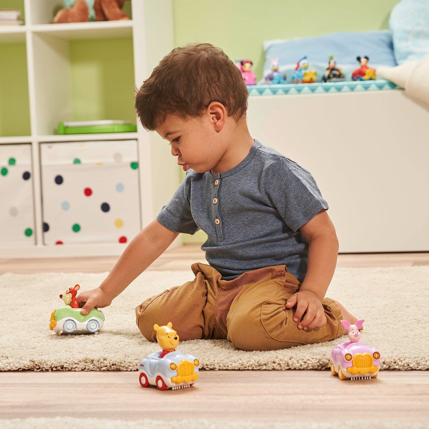 Vtech 80-406564 TUT TUT Baby Flitzer - Disney Set 1 (Winnie the Pooh's Convertible, Tigger's Convertible, Piglet's Convertible)