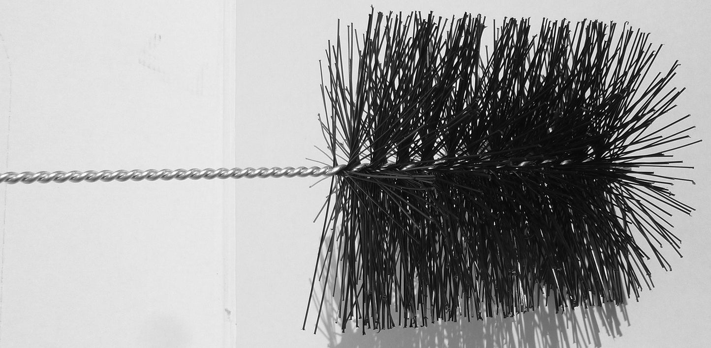 2 stovepipe brushes 150mm brush 2000mm long pipe brush pipe cleaner stove brush stove brush stove pipe cleaner chimney brushes brushes stove pipe