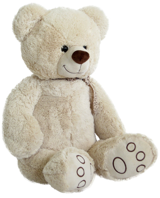Wagner 9016 - XXL Plush Bear Teddy Bear - 100 cm tall - Cream-White - Teddy Bear Cuddle Bear