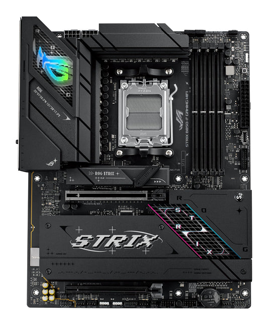 ASUS ROG Strix B850-F Gaming WiFi motherboard socket AMD AM5 (AMD B850, ATX, DDR5 memory, PCIe 5.0, WiFi 7, 2X PCIe 4.0 M.2, Aura Sync)