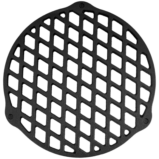 BBQ-Toro cast iron stacking grate | Insert for Dutch Oven, Γ 30 cm, round | for 12 QT Dutch Oven | Cast iron pot elevation, pot stacking grate | Cast iron grate, grill grate, oven grate, cast grate