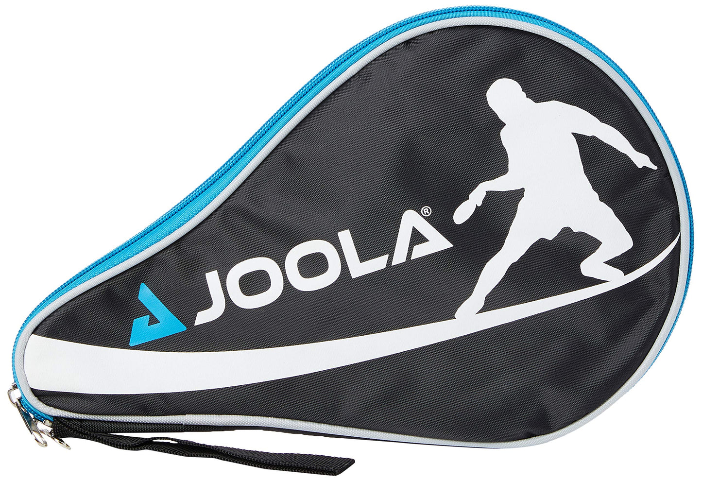 JOOLA Unisex Adult TT Case Pocket Racket Cover, Blue & Table Tennis Balls Tournament 3-Star Selected 40+mm Diameter Premium Table Tennis Training Balls White, 12 Pieces