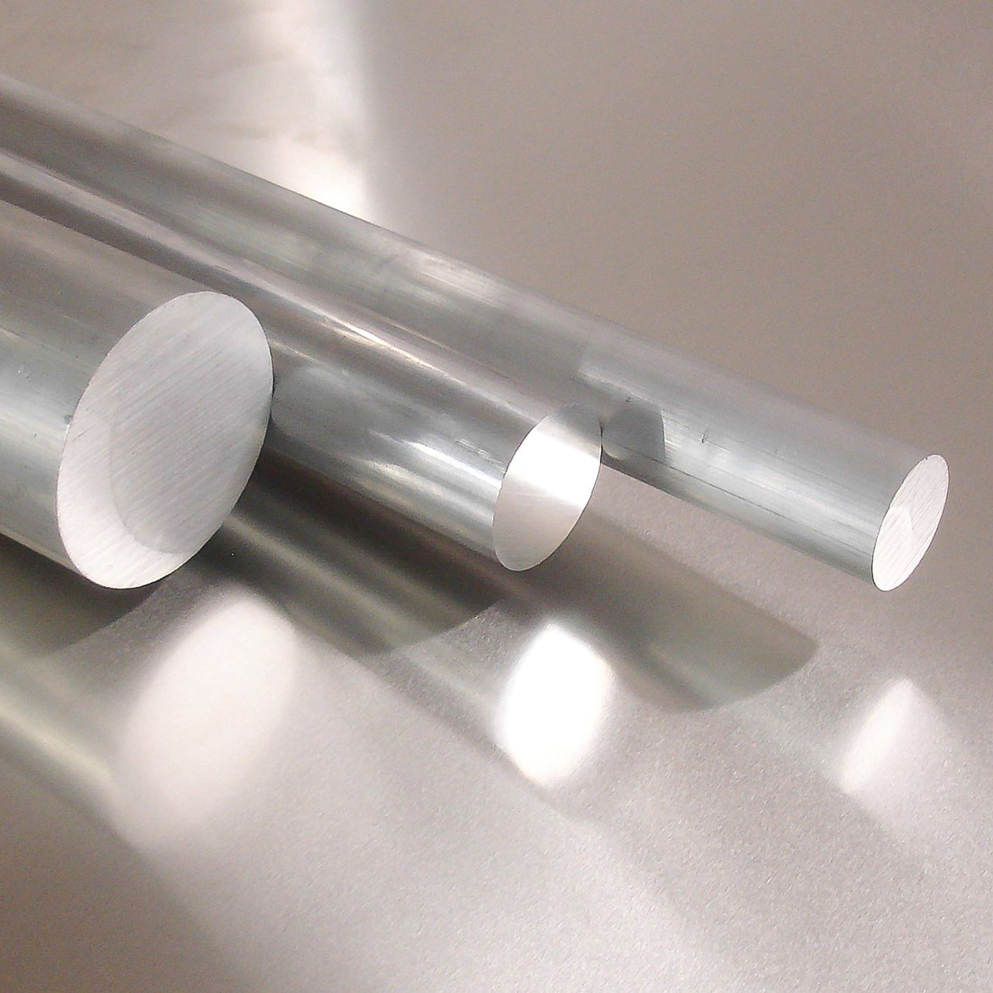 Aluminum round diameter Ø 24mm | Length = 1000mm (100cm) Round rod for turning, milling, drilling, sawing