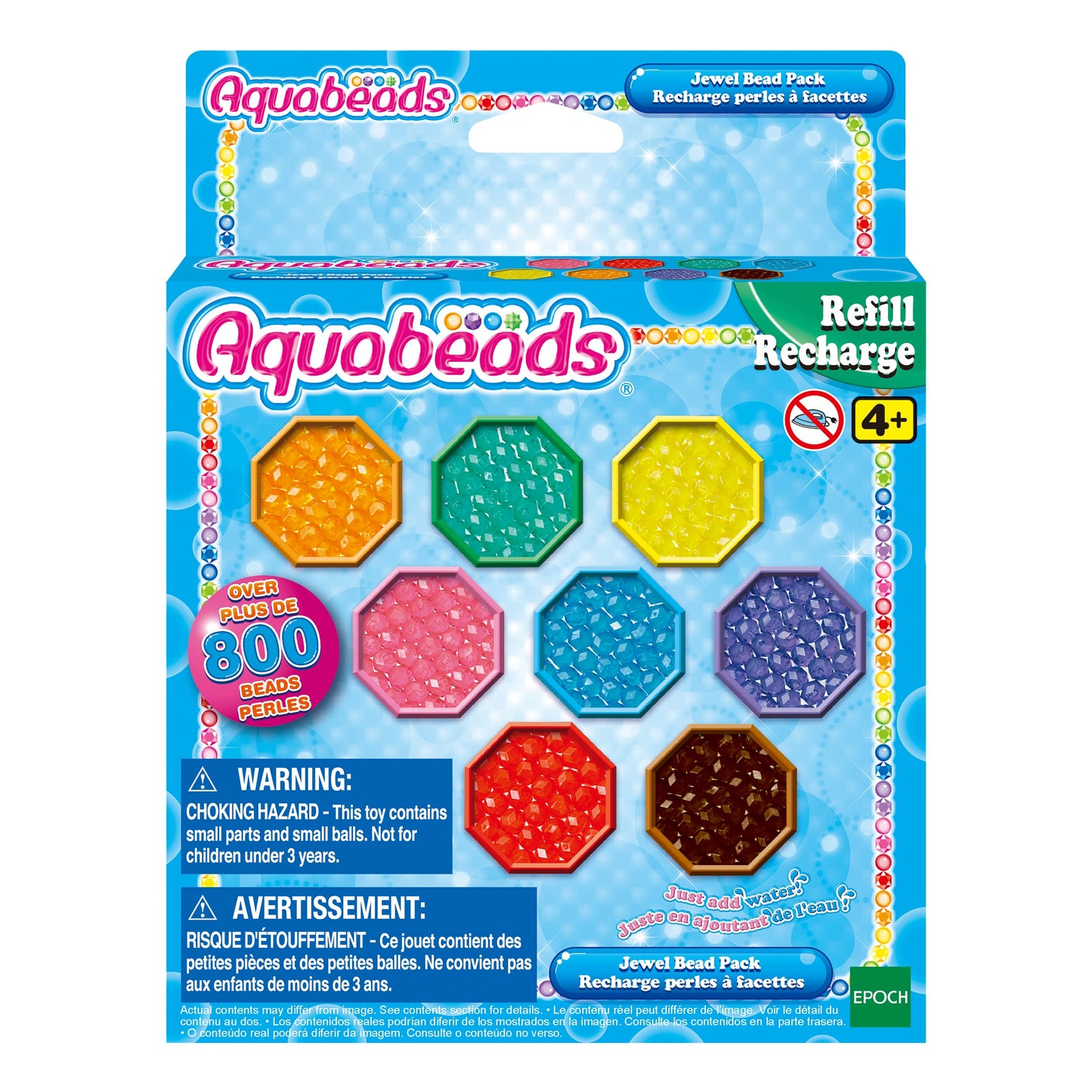 Aquabeads 31520 Glitter Beads - Refill Set Refill Pack & 31517 Beads, Multi Color