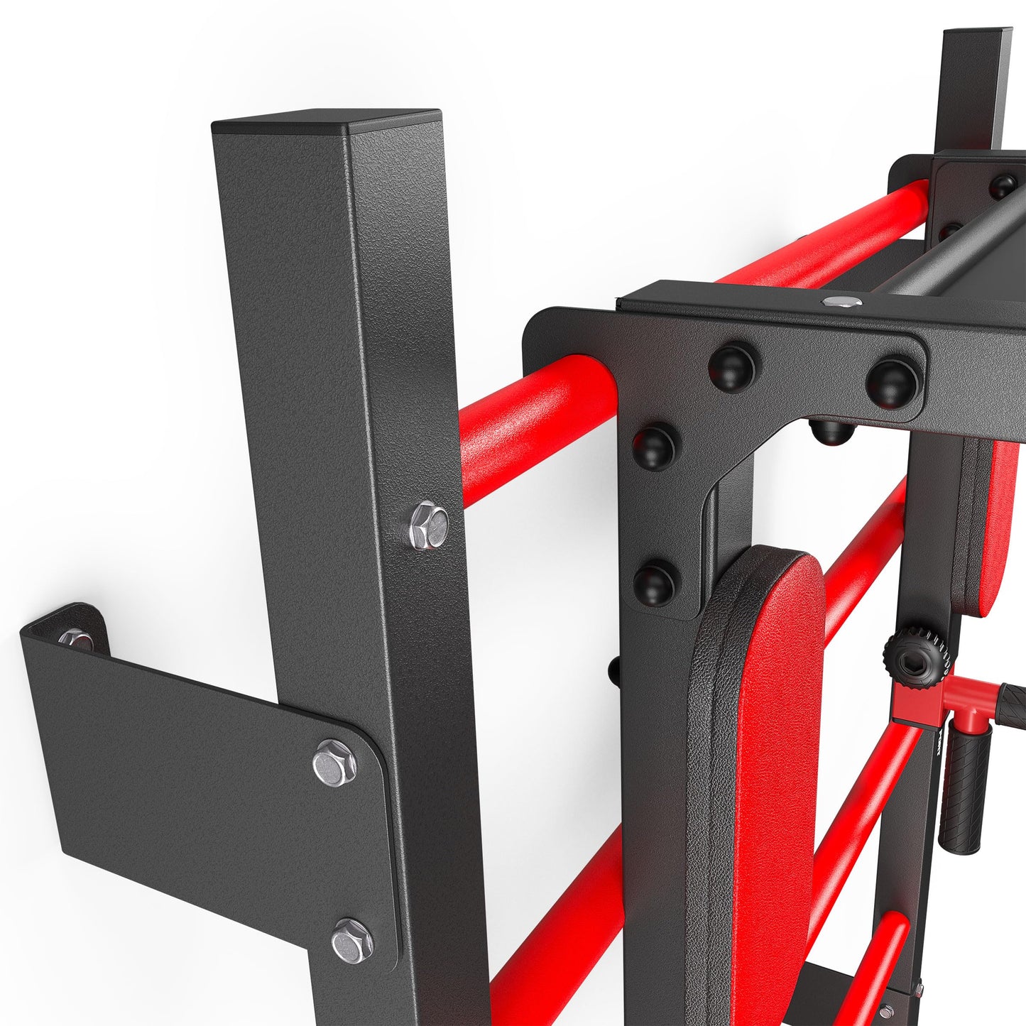 K-Sport: Training set - wall bars + dip station, pull-up bar & weight bench I power station with pull-up bar, dip bar & weight bench, incl. E-book