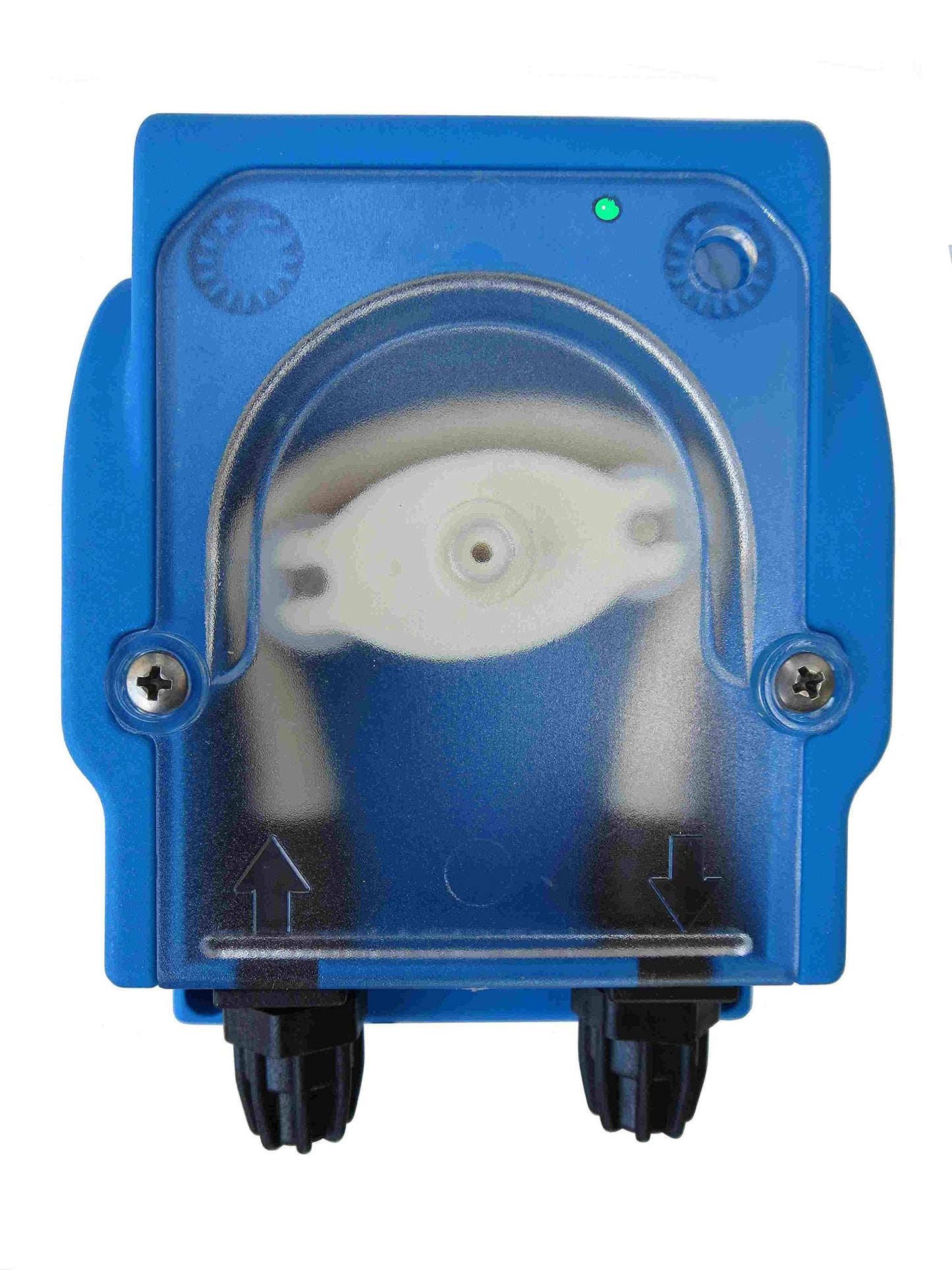 Metering pump, hose pump PVG 230V adjustable 0.9-4 l/h with operating display and empty message.