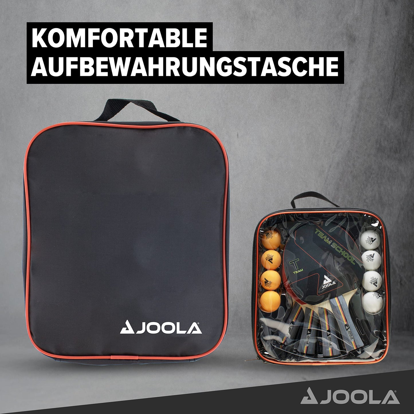 JOOLA Outdoor Aluminium PRO Table Tennis Table Weatherproof with Cover & Unisex – Adult Table Tennis Set, Multicolored, One Size