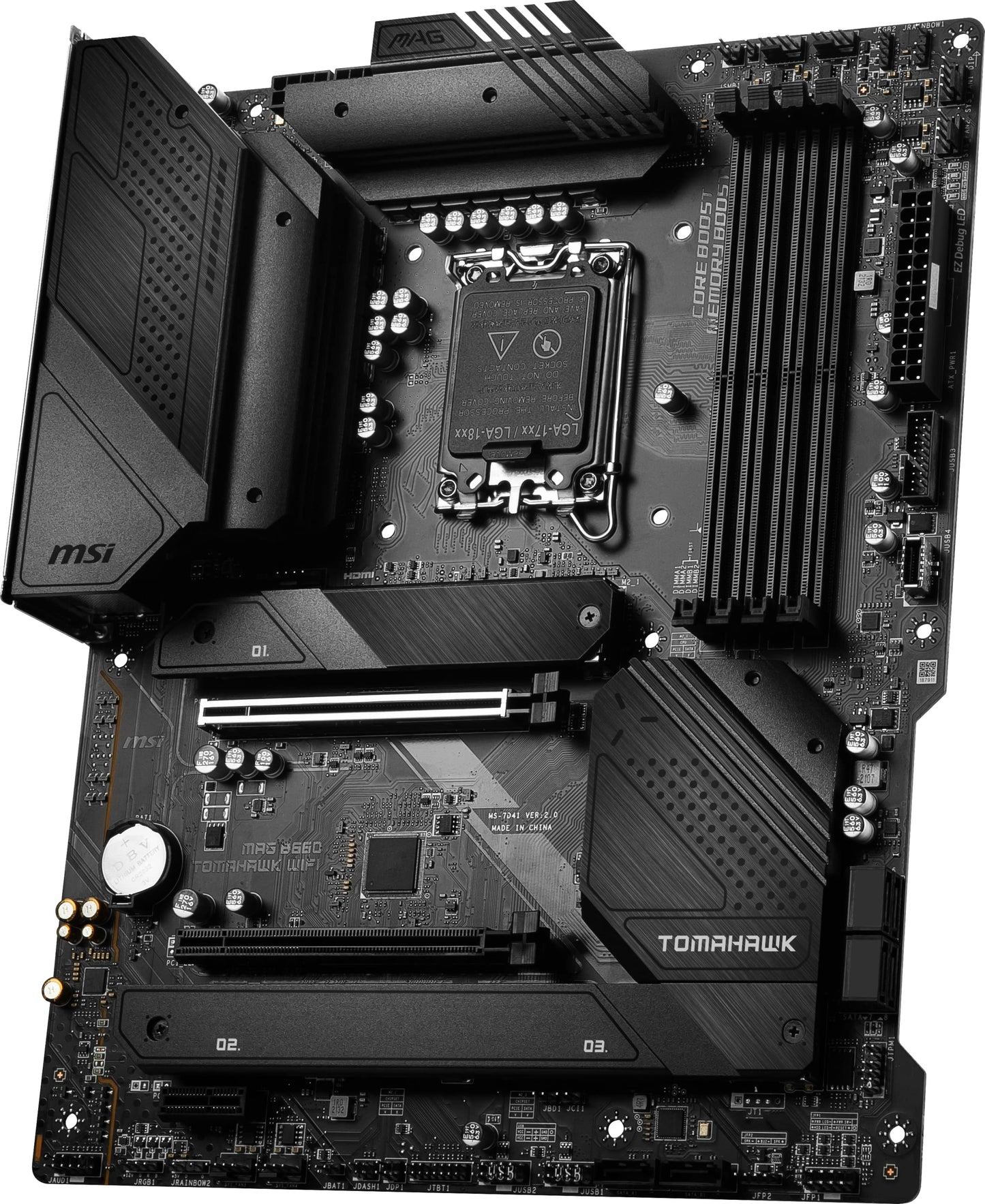 MSI MAG B660 Tomahawk WiFi Intel Gaming Motherboard