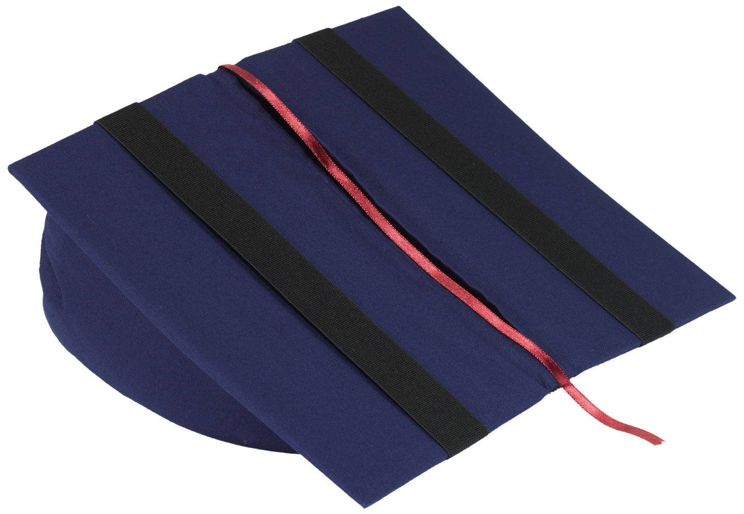 Small & More bookend Readinglotte blue Reading pillow for comfortable reading, cotton, L 21cm, W 25cm, Ø 20cm